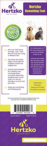 Hertzko-Mat-Remover-Suitable-For-Dogs-And-Cats-Great-Tool-For-Removing-Tangles-Mats-Knotted-Or-Dead-Hair