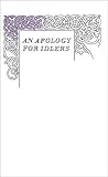 Cover zum Buch An Apology for Idlers