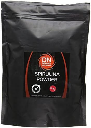 Deluxe Nutrition 500g Spirulina Organic Powder