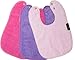 Mum2Mum Standard Wonder Bib Multipack in Baby Pink/Cerise/Purple