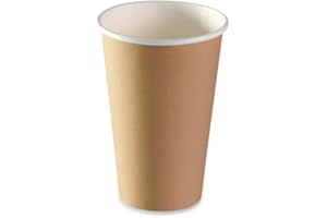 FANGZIN Le Géant de la fête 50 GOBELETS CARTON RECYCLABLE 35CL MOKA