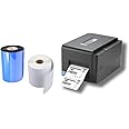 TSC TE 244 Barcode Printer with One Label Roll and One Wax Ribbon Free