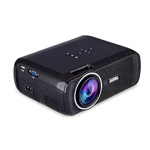 Myra TouYinGer X7 Led Projector 1800 Lumens, 800*600 HDMI USB VGA TV Home Cinema, Support Red & Blue 3D Format
