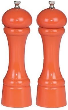 Chef Specialties 10902 10 in. Butternut Orange Mill and Salt Mill Set by Chef Specialties