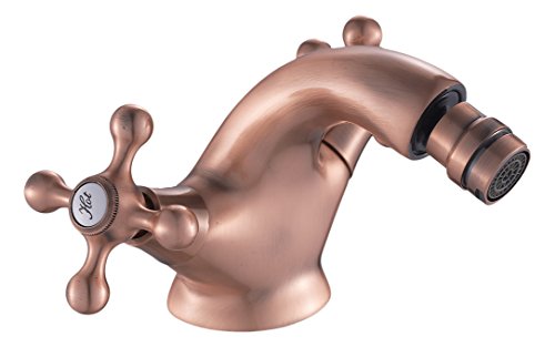 Preisvergleich Produktbild aquagrif Indo – Mischarmatur für Bidet Kupfer (Messing)