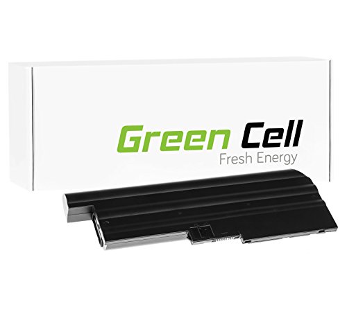 Green Cell® Extended Serie Laptop Akku für Lenovo IBM ThinkPad T61 8896 (9 Zellen 6600mAh 10.8V Schwarz)