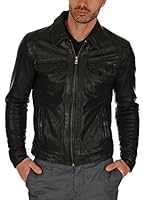 Trendtales Herren Lederjacke Lammleder, ...