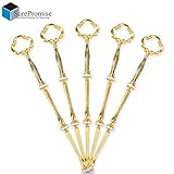 100% Brandneu! 5 Set Metallstange (Teller nicht enthalten)