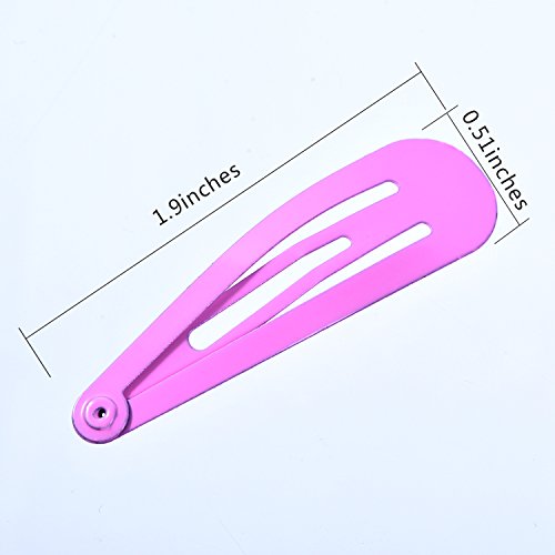 Mudder 108 Stück Haar Clips Haarklammer Metall Haarspangen für Baby Mädchen Kinder Kleinkinder, 3 Muster - 5