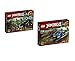Produktbild Lego® Ninjago Set - 70625 Samurai Turbomobil + 70622 Wüstenflitzer