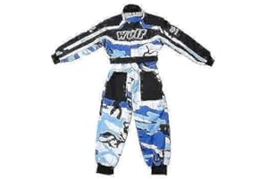 WULF STRATOS GLOVES Wulf wulfsport Enfant Camouflage Race Combinaison de Motocross LT PW Karting Enfant New