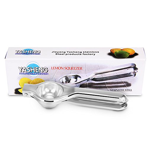 [Edelstahl] Zitronen-Squeezer Einfache Bedienung Zitronen-Squeezer mit Griffen - 7