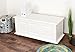Produktbild Truhe Kiefer massiv Vollholz weiß 180 - 50 x 120 x 48 cm (H x B x T)