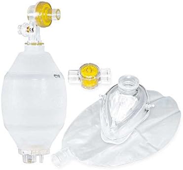 1 Set Ratiomed O2 Reservoir Resuscitation Bag Respirator Mask Baby Child Adult