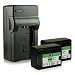 Produktbild Bundle - 3in1 Ladegerät + 2x Akku BP-718 BP718 für Canon LEGRIA HF M52 | HF M56 | HF M506 | HF R36 | HF R37 | HF R38 | HF R46 | HF R47 | HF R48 | HF R306 | HF R406 - Canon VIXIA HF M50 | HF M52 | HF M500 | HF R30 | HF R32 | HF R40 | HF R42 | HF R300 | HF R400 und weitere… [ Li-ion; 2400mAh; 3.6V ]