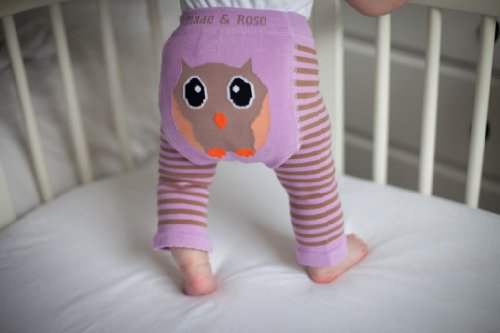 Baby Leggings/footless tights from Blade and Rose - girls Owl design 3-4 yrs