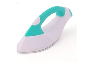 TENGLANG Petit Fer à vapeur Fer à repasser électrique Mini fer à repasser à vapeur portable Fer à semelle portable pour voyage à domicile - Poignée ergonomique, léger, compact