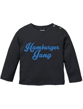 EZYshirt® Hamburger Jung Baby T-Shirt Longsleeve