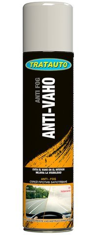 Anti-vaho para el interior: Parabrisas coche, viseras de cascos...