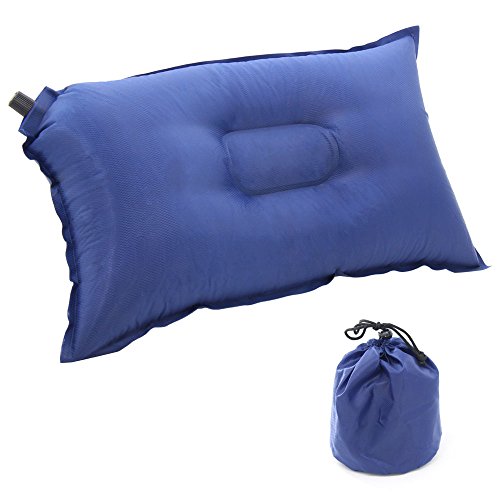 Xcellent Global Selbstaufblasbares Reisekissen Luftkissen Camping Kissen Tragbar Für Zelt Hängematten Wandern Außen Backpacking HG137