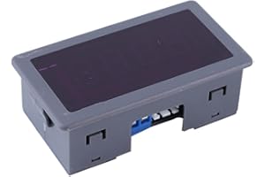 MEROURII Contagiri Tachimetro Digitale, AC 110V 220V 4Bit Digital LED Contagiri RPM Misuratore di velocità con sensore interruttore di prossimità Hall