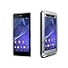 Produktbild Alienwork Schutzhülle für Sony Xperia Z2 Stoßfest Hülle Case Bumper spritzwasserfest Staubdicht Schneedicht Metall silber SOZ202-02