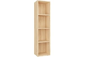 ‎VIDAXL vidaXL Regał na książki/szafka TV, dąb sonoma, 36x30x143 cm, płyta