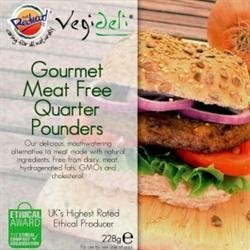 VBites - Redwood Meat-Free Quarter Pounders 228 g x 1