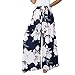 Produktbild Damen Hose,Briskorry Damen Floral Bedruckt Beiläufige Haremshose Palazzo Hose Hohe Taille Lockere Hosen mit Weitem Bein Yogahose Freizeithose
