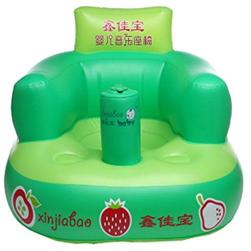 Baby Safe Inflatable Chair Portable Kids Sofa Learn Stool Training Seat