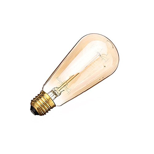 Gloria JR Breadboard (TM) ST64 40W E27 Gl¨¹hbirne 220 V Edison Lampe Leuchte Retro antik [Energieklasse A+] 10PCS - 6