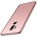 Produktbild AOBOK LG G7 ThinQ Hülle, Ultra Dünne Slim Hardcase mit Kratzfest Schutzhülle Leichtgewicht Schutz Schale HandyHülle Matt Case Cover für LG G7 ThinQ - Rosé Gold
