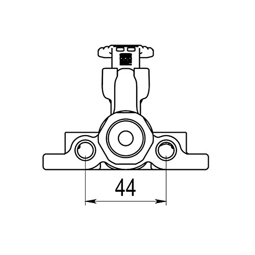 Presto 570  23970  Griferia Temporizada. Lavabo mezclador pedal