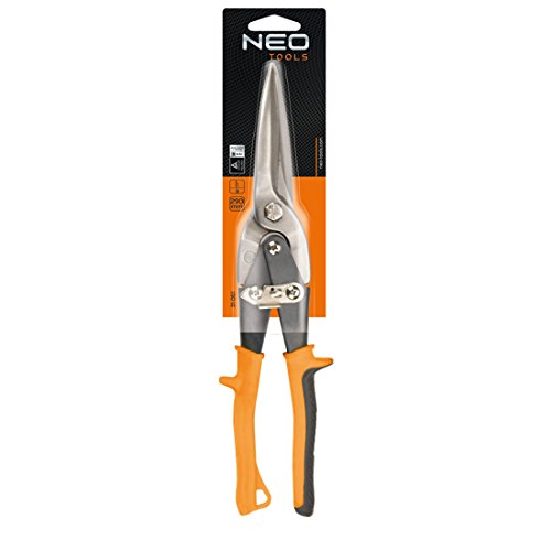 Profi Blechschere Gerade 290 mm Extra Lang TÜV CrMO Figurenschere Metallschere - 2