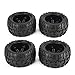 Produktbild Tree-on-Life 4 Stücke 150mm Felge und Reifen für 1/8 Monster Truck Traxxas HSP HPI E-MAXX Savage Flux Racing RC Autozubehör