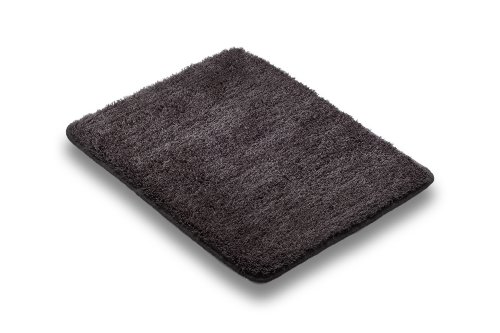 Vonella WC Vorleger ohne Ausschnitt 60x50 cm Farbe Anthrazit geprüft nach OEKO-TEX Standard 100