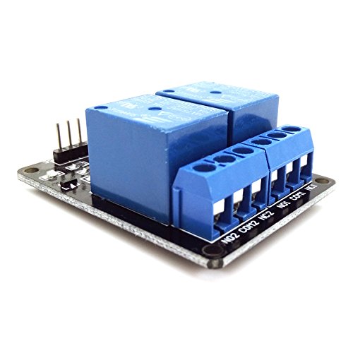 MaxDirectX 2 Kanäle RelaisModul Brett 5V Für Arduino PIC AVR DSP MCU Relay Module 5V 2-Kanal Relais Modul AC 250 V / DC 30V Erweiterung Entwicklungsmodul mit Optokoppler Schutz für Arduino / DSP / ARM / ARM / MSP430 - 2