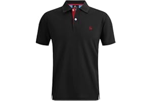 JClorix Herren Poloshirt Kurzarm – Atmungsaktiv & Schnelltrocknend Funktions Polohemd Slim Fit – Leichtes Business‑ & Golfshirt bügel­frei für Freizeit, Wandern & Trachten