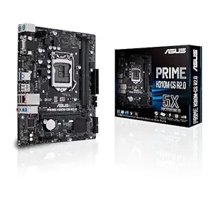 ASUS Prime H310M-CS R2.0 (Intel Socket 1151 for 8th Generation Core i7/Core i5/Core i3/Pentium/Celeron) Mini-ITX Motherboard with DDR4 2666MHz VGA SATA 6Gbps and USB 3.1 Gen1