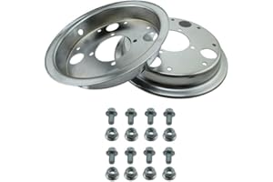 STONEDER Monkey Bike Felgensatz 3,50 x 8" für Honda Gorilla Z50A Z50 Z50J Z50R (verchromt)