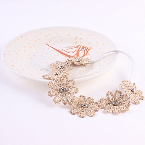 Baby Blumen Kopfschmuck Stirnband Haarband - 5
