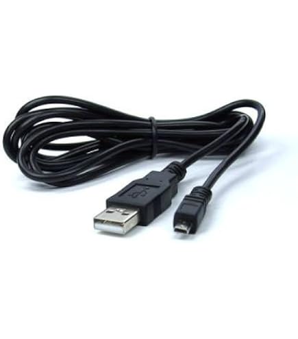 Câble USB Pour Panasonic HC-VX878 / HC-VX980 - Charge 1,2 M - Noir