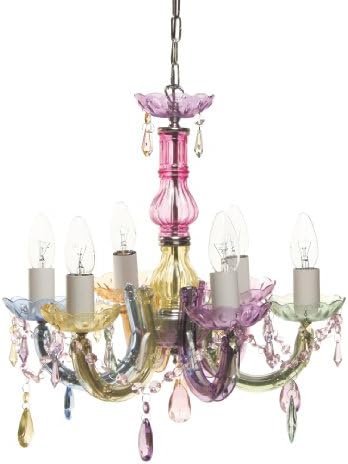 Aimbry 129/MULTI Desire Six Arm Multi Colour Centre Light