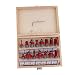 Produktbild sharplace 15 Router Bit Set 1/5,1 cm 12,7 mm Schaft Hartmetall-mit Holz Fall
