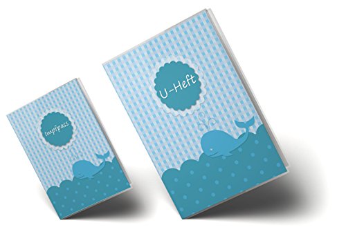 U-Heft Hülle SET Walfisch Untersuchungsheft Hülle & Impfpasshülle - 5
