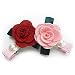 kilofly Pretty Girl Colorful Mix Hair Clips Value Pack [Set of 12 + Clip Holder]