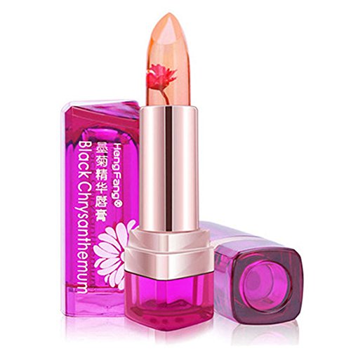 Jelly Lippenstift, Richoose Befeuchten Temperaturänderung Magic Color Verfärbungs Jelly Lip Stick Professional Make-up, orange
