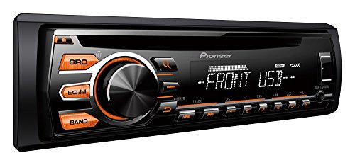 Pioneer DEH-1700UBA Radio CD con USB y Aux-In Iluminaci&oacute;n &Aacute;mbar