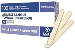 Abaisse Langue Bois Adulte Carton De 50 Boîtes De 100 - Alx-100_50 - By Antigua Health Care
