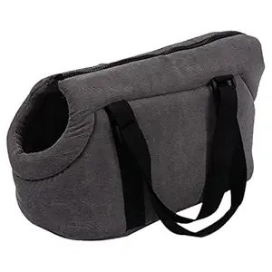 Meri Shopp Pet Dog Cat Puppy Carrier Comfort Tote Shoulder Travel Carry Bag Sling Gray